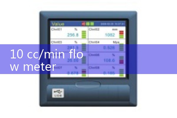 10 cc/min flow meter